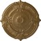 Ekena Millwork Attica Ceiling Medallion (Fits Canopies up to 3 3/4"), Hand-Painted Pale Gold, 39 1/2"OD x 2 1/2"P CM39ATPAS - alternate 1